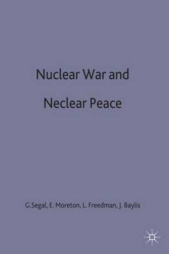 Cover image for Nuclear War and Nuclear Peace