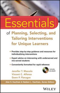 Cover image for Essentials of Planning, Selecting, and Tailoring Interventions for Unique Learners