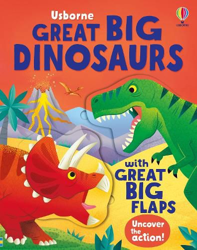 Cover image for Great Big Dinosaurs (with great big flaps)