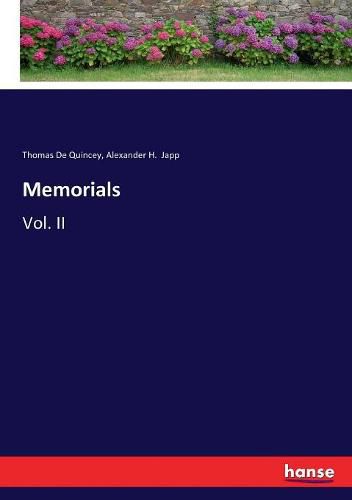 Memorials: Vol. II