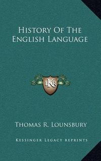 Cover image for History of the English Language