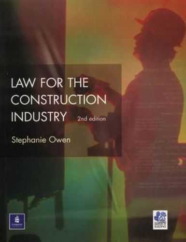 Cover image for Law for the Construction Industry