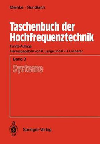 Cover image for Taschenbuch Der Hochfrequenztechnik