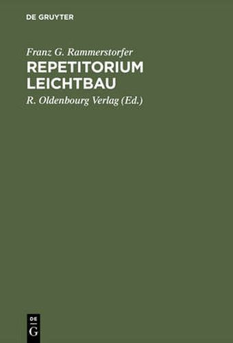 Cover image for Repetitorium Leichtbau