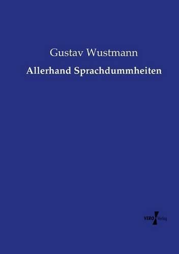 Cover image for Allerhand Sprachdummheiten