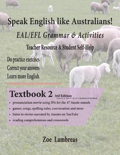 Cover image for Speak English Like Australians! Grammar & Activities Book 2: EAL/EFL Grammar & Activities BOOK 2