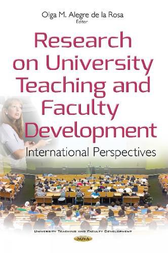 Cover image for Research on University Teaching & Faculty Development: International Perspectives