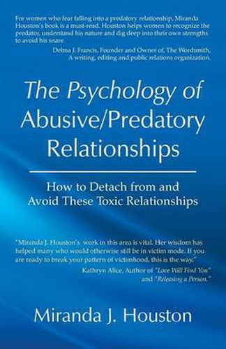 Cover image for The Psychology of Abusive/Predatory Relationships