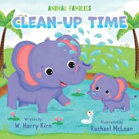 Cover image for Clean-up Time (Animal Families)