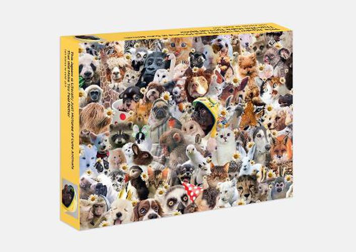 This Jigsaw Is Literally Just Pictures Of Cute Animals That Will Make You Feel Better 500 Piece Jigsaw Puzzle