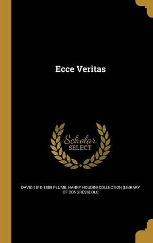 Cover image for Ecce Veritas