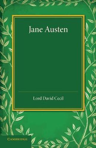 Cover image for Jane Austen