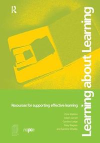 Cover image for Learning about Learning: Resources for Supporting Effective Learning