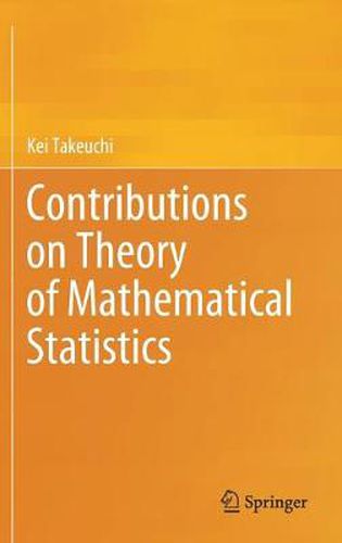 Cover image for Contributions on Theory of Mathematical Statistics