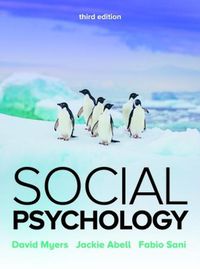 Cover image for Social Psychology 3e