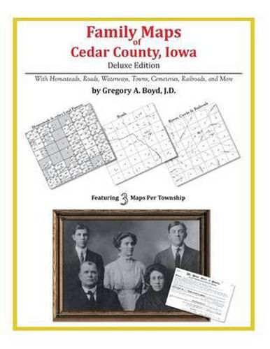 Cover image for Family Maps of Cedar County, Iowa