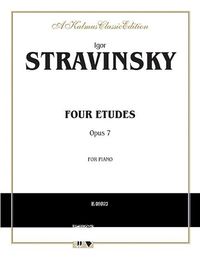 Cover image for Four Etudes, Op. 7