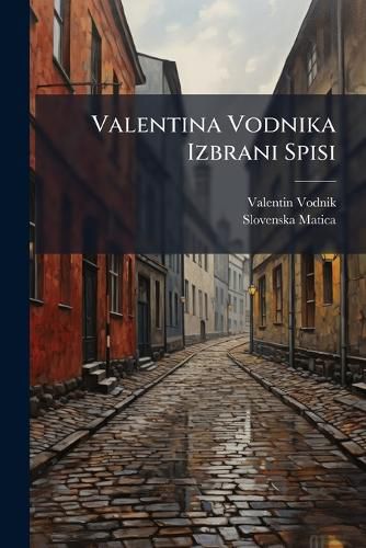 Cover image for Valentina Vodnika Izbrani Spisi