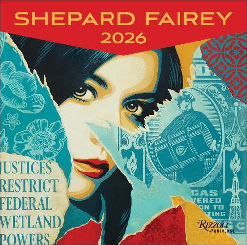 Cover image for Shepard Fairey 2026 Wall Calendar