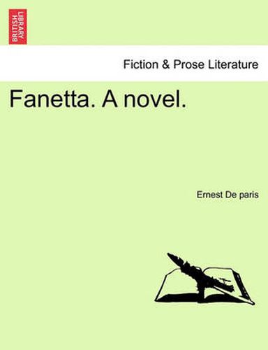Cover image for Fanetta. a Novel.