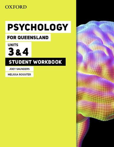 Cover image for Psychology for Queensland Units 3&4 Student workbook