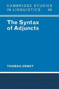 Cover image for The Syntax of Adjuncts