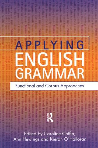 Cover image for Applying English Grammar.: Corpus and Functional Approaches