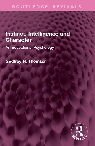 Cover image for Instinct, Intelligence and Character