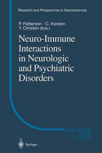 Cover image for Neuro-Immune Interactions in Neurologic and Psychiatric Disorders