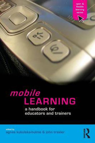 Cover image for Mobile Learning: A Handbook for Educators and Trainers