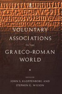 Cover image for Voluntary Associations in the Graeco-Roman World