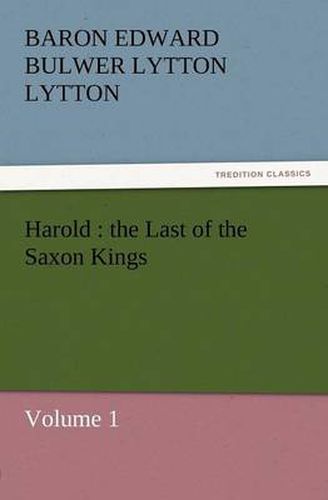 Cover image for Harold: The Last of the Saxon Kings