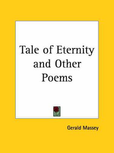 Cover image for Tale of Eternity and Other Poems