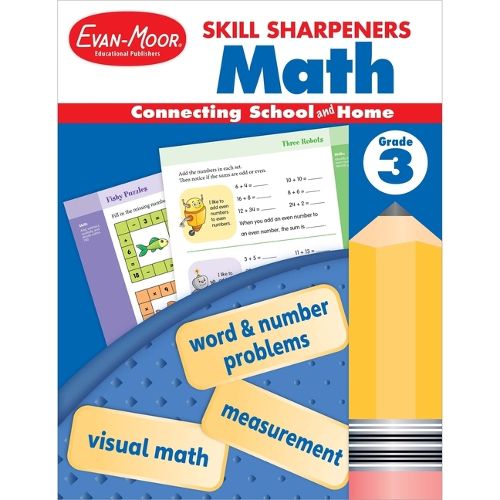Cover image for Skill Sharpeners: Math, Grade 3