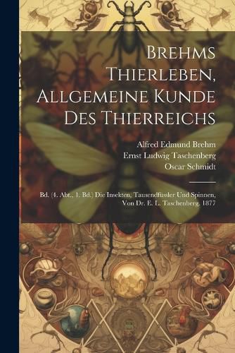 Cover image for Brehms Thierleben, Allgemeine Kunde Des Thierreichs