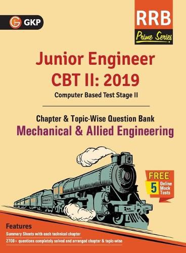 Rrb (Railway Recruitment Board) Prime Series 2019: Junior Engineer CBT 2 - Chapter-Wise and Topic-Wise Question Bank - Mechanical & Allied Engineering