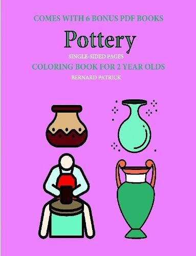 Cover image for Coloring Book for 2 Year Olds (Pottery)