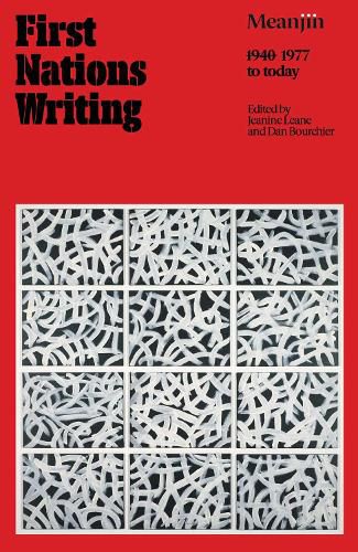 Cover image for First Nations Writing