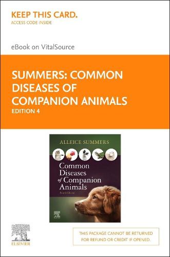 Cover image for Common Diseases of Companion Animals Elsevier eBook on Vitalsource (Retail Access Card)