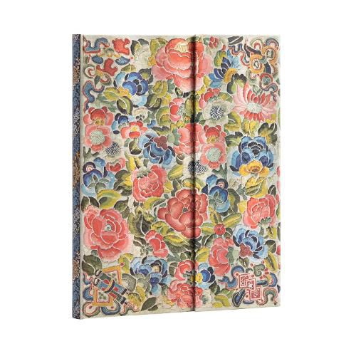 Cover image for Pear Garden (Peking Opera Embroidery) Ultra Unlined Hardcover Journal