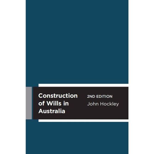 Cover image for Construction of Wills