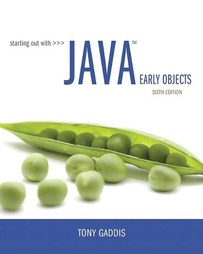 Cover image for Starting Out with Java: Early Objects