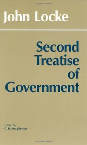 Cover image for Second Treatise of Government