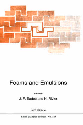 Cover image for Foams and Emulsions