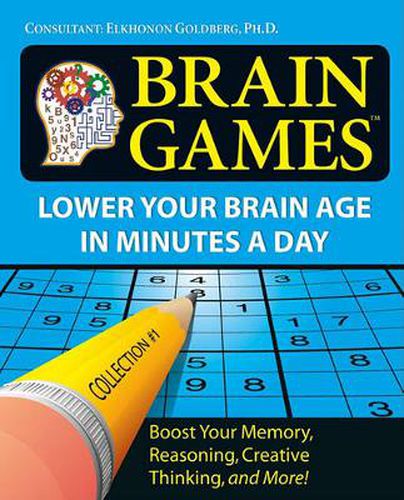 Cover image for Brain Games #1: Lower Your Brain Age in Minutes a Day (Variety Puzzles): Volume 1