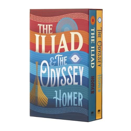 Cover image for The Iliad & the Odyssey: 2-Volume Box Set Edition