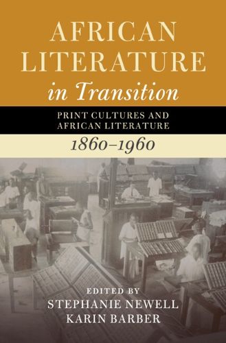 Cover image for African Literature in Transition: Volume 3