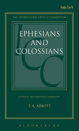 Cover image for Ephesians and Colossians