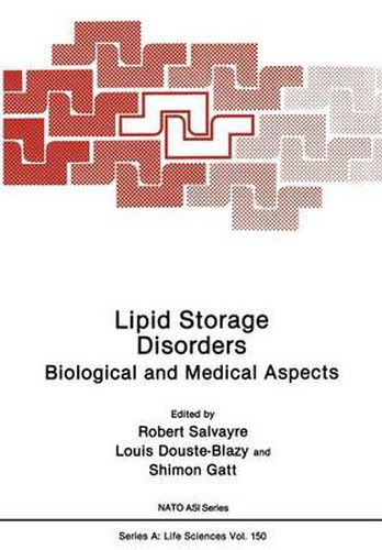 Cover image for Lipid Storage Disorders: Biological and Medical Aspects