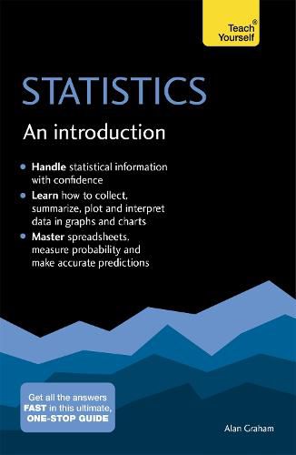 Cover image for Statistics: An Introduction: Teach Yourself: The Easy Way to Learn Stats